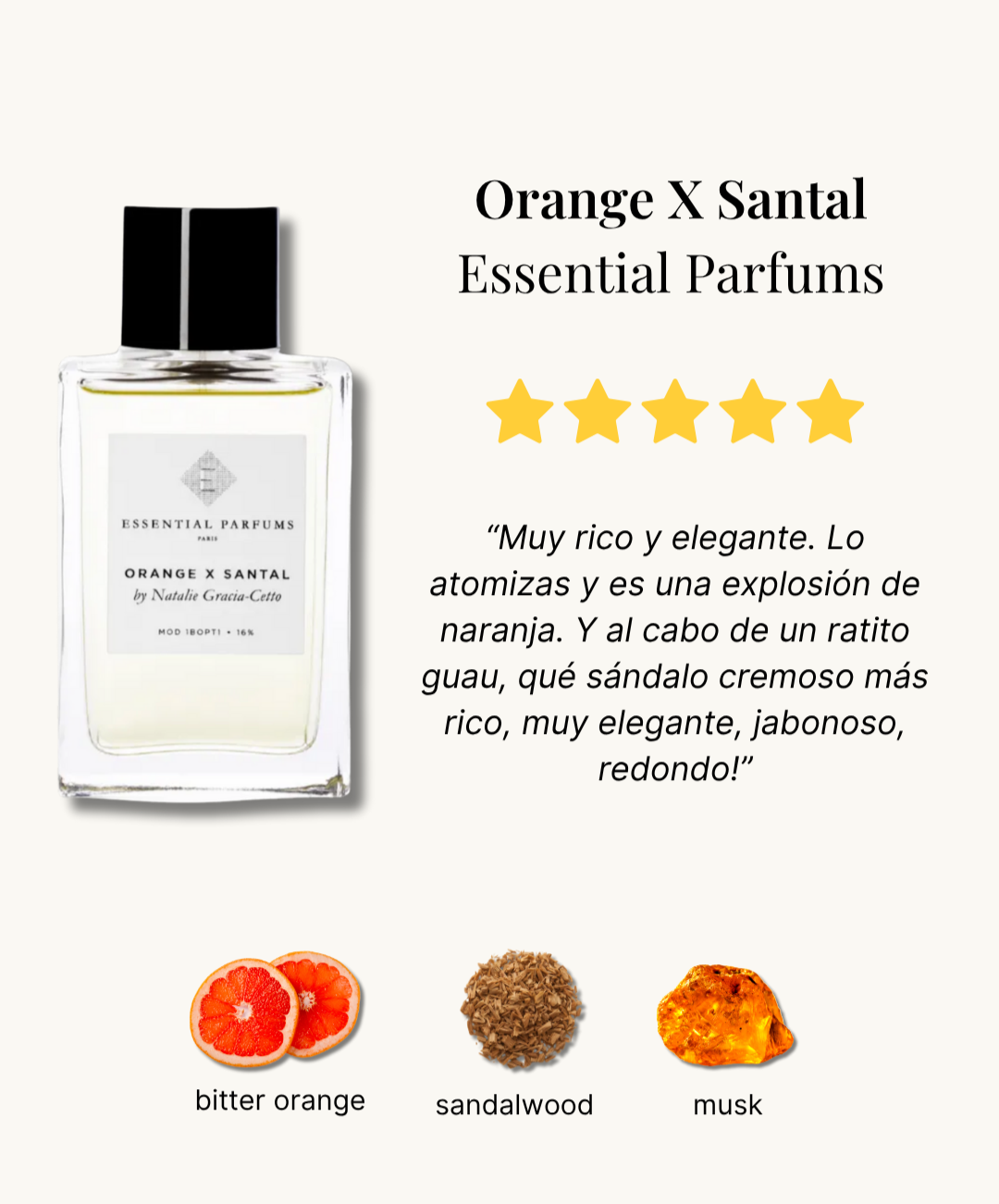 Orange X Santal
